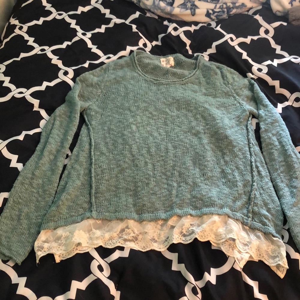 Light blue sweater